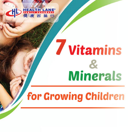 7 Vitamins & Minerals For Growing Children