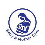 baby and mother care service icon - a mother carrying a baby on her arms