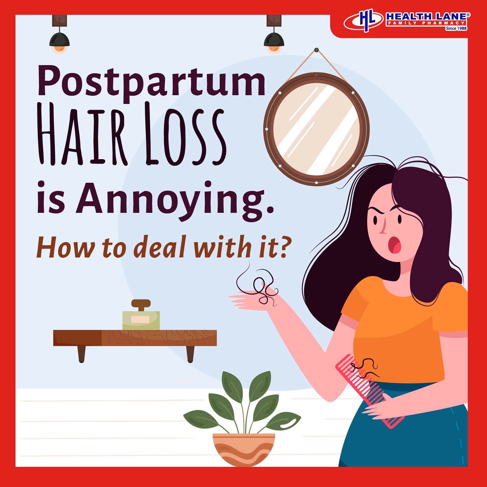 5 Tips to Manage Postpartum Hair Loss